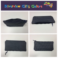 Wash Bag Large - Navy Spot Wash Bag Large - Navy Spot